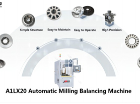 A1LX20 Vertical Milling Automatic Balancing Machine