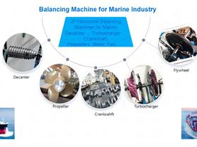 JP Dynamic Balancing Machine for Marine Industry