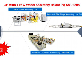 Automotive Tire and Wheel Assembly Line Balancing Machine Test Equipment