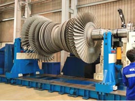 Gas Turbine Dynamic Balancing Machine