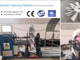 Dynamic Balancing Machine for Fan Impeller Propeller