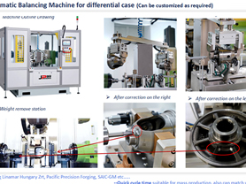 Differential Case Differential Shell Two Station Balancing Machines