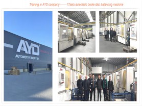 To improve casting efficiency, choose our brake disc automatic milling balancing machine!