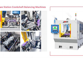 V4 V6 V8 Car Crankshaft Two-station Automatic Balancing Machine