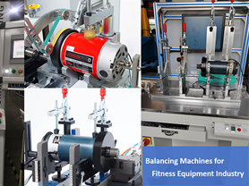 Treadmill Motor Flywheel Roller Motor Cover Balancing Machines