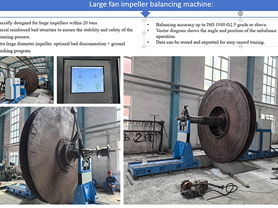 JP Balancing Machines for Fans, Blowers and Pumps up to 20T