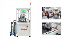 Rotor two station automatic balancing machine